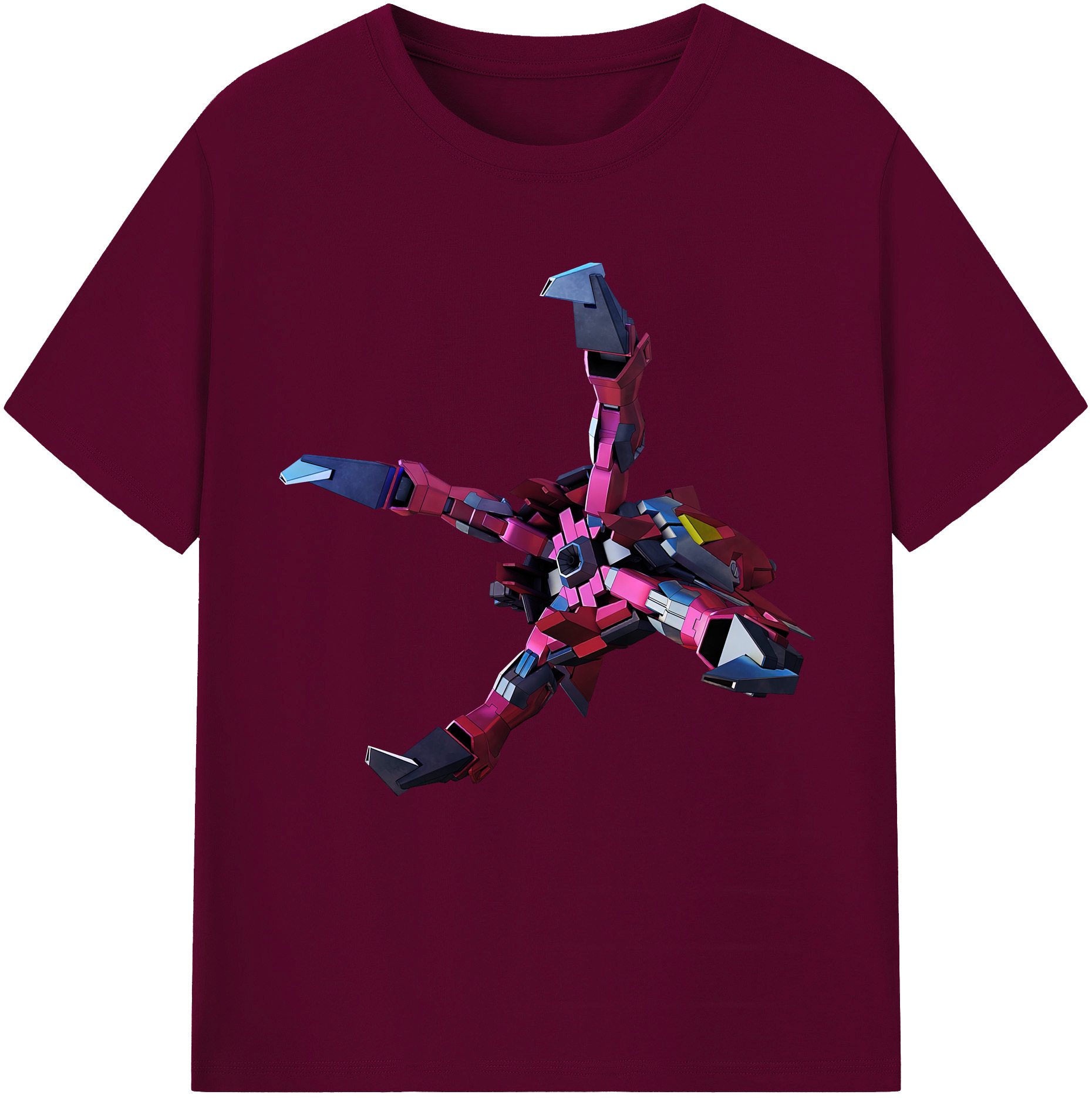 （画像用） 機動戦士ガンダム Mobile Suit Gundam レディースカジュアルプリントTシャツ（綿100％）